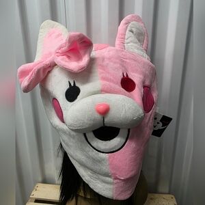 Extheanime Adorable Pink and White Cat Costume Headpiece